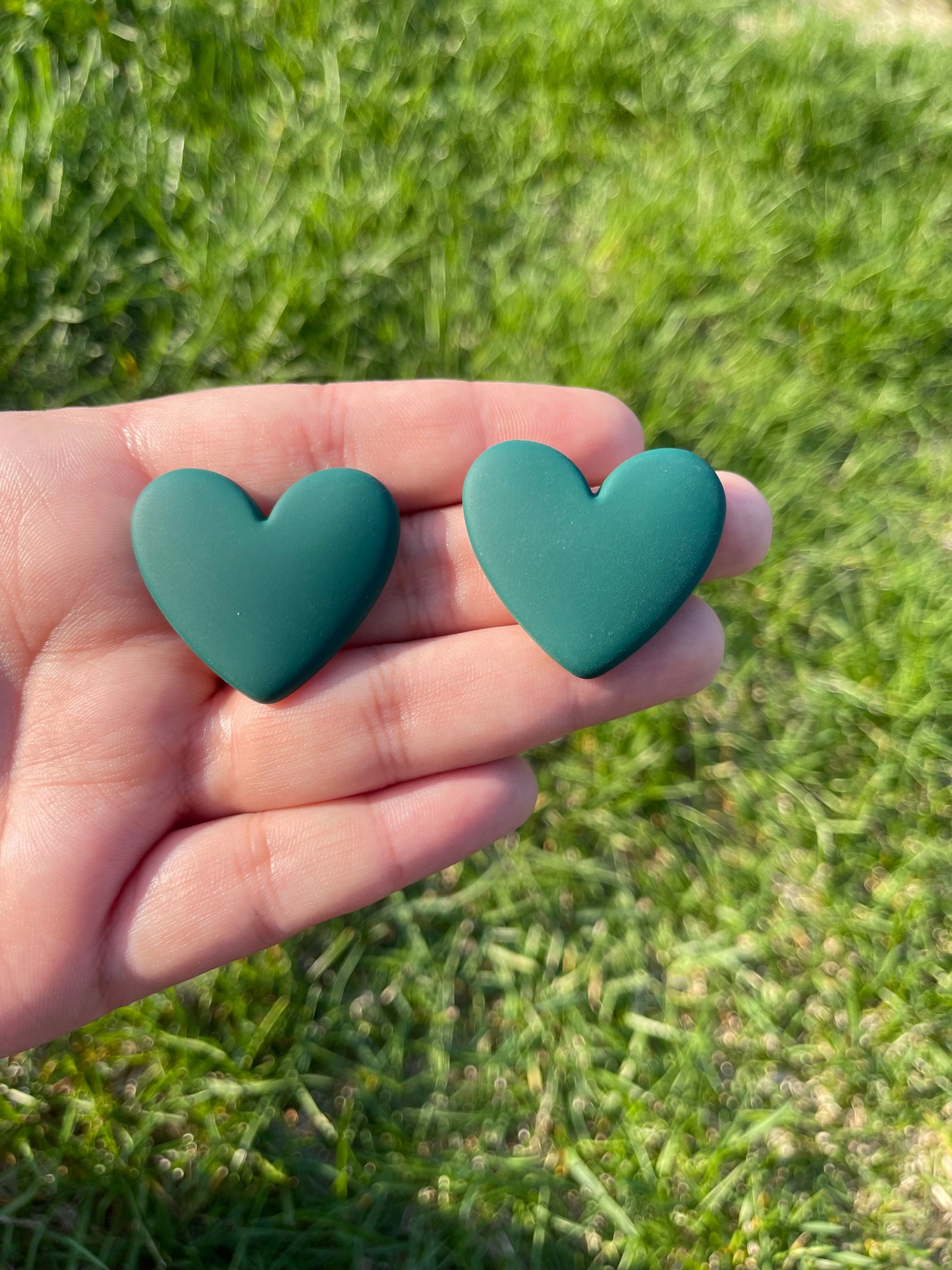 Large Matte Hearts