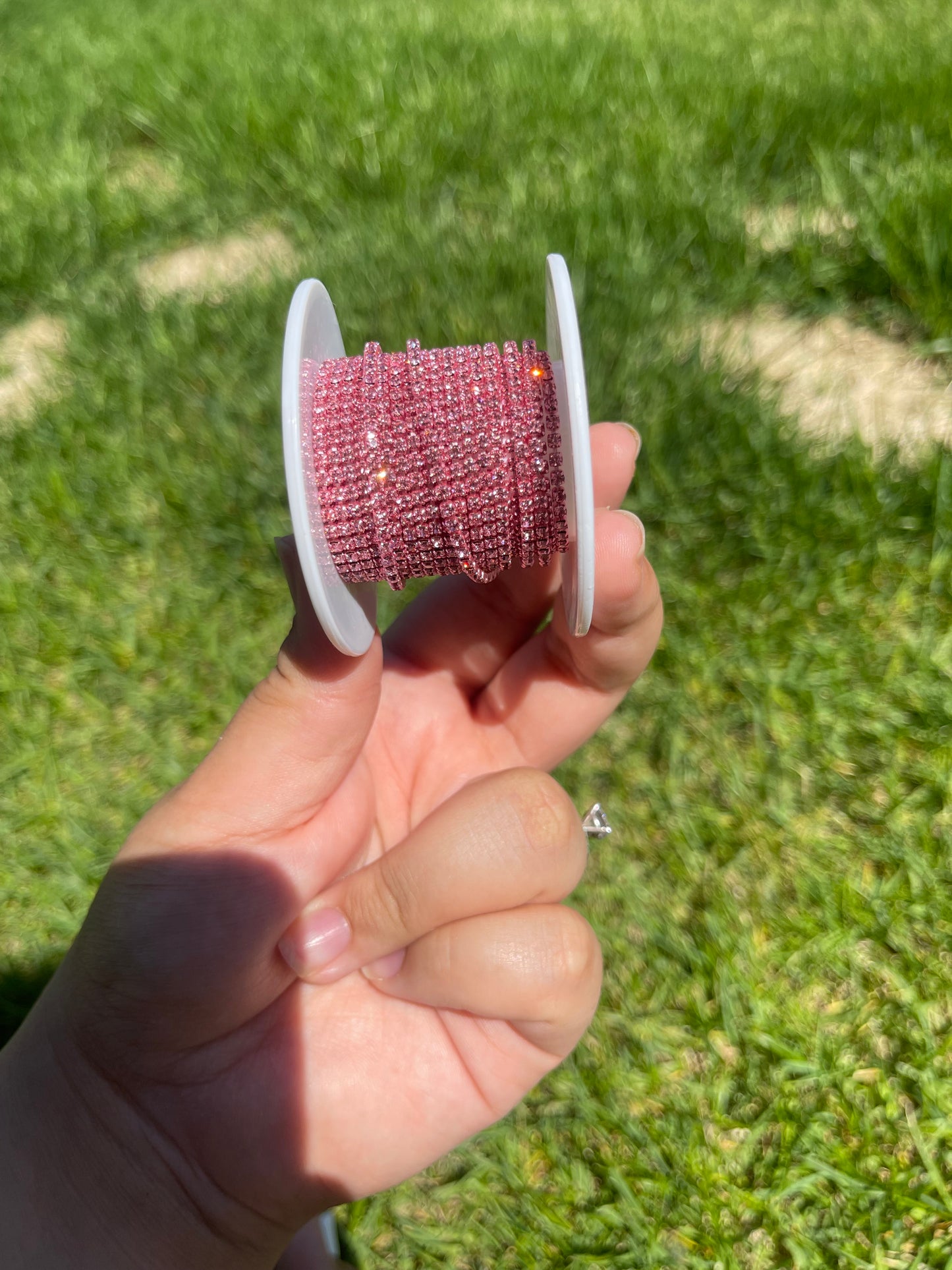 Baby Pink on Baby Pink Metal #57