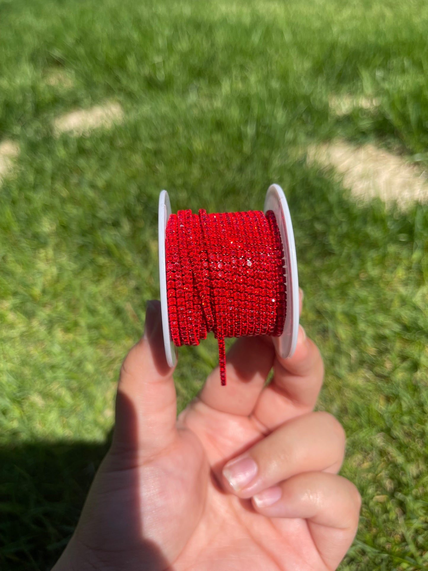 Bright Red on Bright Red Metal #13