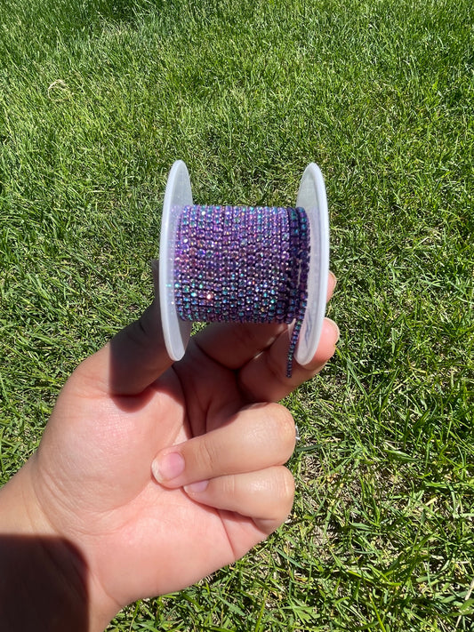 Purple AB on Purple Metal #47