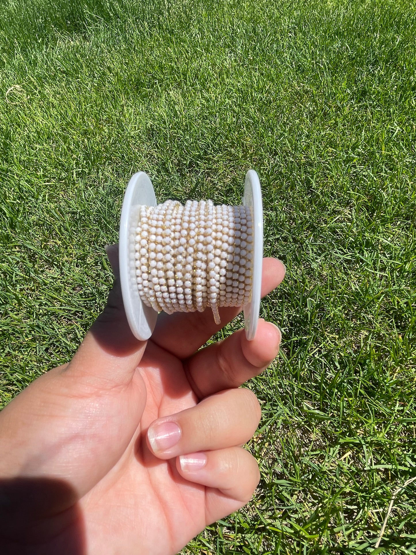 White on Gold Metal #2